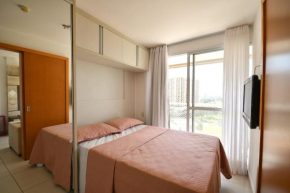 Flat com localização privilegiada e vista magnífica